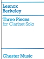Three Pieces for Clarinet Solo