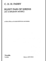 Blest Pair of Sirens