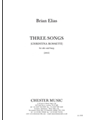 Three Songs (christina Rossetti) For Alto And Harp