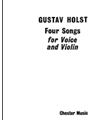 4 Songs  Opus 35