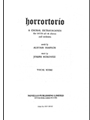 Horrortorio