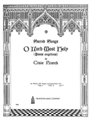 Panis Angelicus  (o Lord Most Holy)