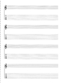 Manuscript paper--Passantino Spiral 159 Guitar Tablature