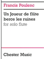 Un Joueur Se Flute Berce Les Ruines