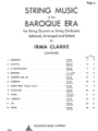 String Music Of The Baroque Era
