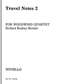 RR Bennett: Travel Notes for Woodwind Quartet - Book 2