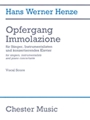 Opfergang Immolazione