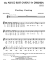 Alfred Burt Carols For Children