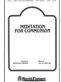Meditation For Communion