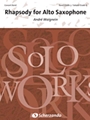 Rhapsody For Alto Saxophone And Piano (grade 6)