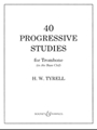40 Progressive Studies (Bass Clef)