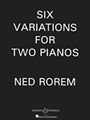 Six Variations For 2 Pianos
