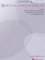 15 Recital Songs In English