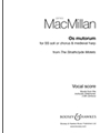 Os Mutorum  From Strathclyde Motets