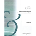 Allegro Ma Non Troppo - for Percussion and Tape - Score