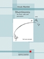 Divertimento - for Flute, Cello and Percussion Score and Parts