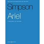 Ariel - for Basset Clarinet, Violin, Cello, and Piano Score