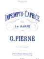 Impromptu-caprice Pour Harpe Op9