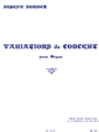 Variations De Concert
