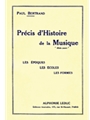 Bertrand Precis D'histoire De La Musique Book