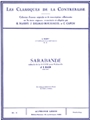 Sarabande (classiques No.3) (double Bass & Piano)