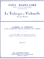 Cello Method - Scales And Arpeggios, Volume 1