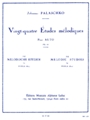 24 Etudes Melodiques Op.77 (viola Solo)