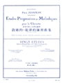 Etudes Progressives Et Melodiques