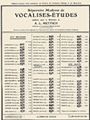 Vocalise for Voice & Piano