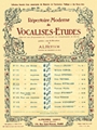 Vocalise (high) (voice & Piano)