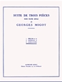 Suite De 3 Pieces (flute Solo)
