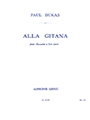 Alla Gitana (clarinet & Piano)