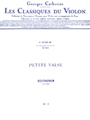 Petite Valse (classiques No.289) (violin & Piano)