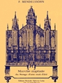 Mendelssohn Commette Songe D'une Nuit D'ete Organ Book