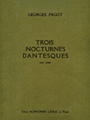 3 Nocturnes Dantesques (piano Solo)