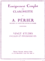 Twenty Easy And Progressive Studies (clarinet)