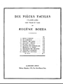 Chanson A Bercer (violin & Piano)