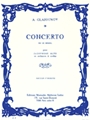 Saxophone Concerto Op.109 In E Flat - Full Score