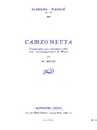 Canzonetta