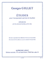 Georges Gillet - Etudes Pour Lenseignement Superieur Du Hautbois