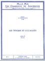 Air Tendre Et Courante (classiques No.34) (saxophone-alto & Piano)