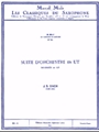 Bourree From Suite In C Bwv 1066 Ten Sax/pno