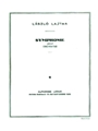 Lajtha Sinfonie Ou Sinfonie No.1 In 4 Orchestra Score