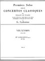 Vieuxtemps Premier Solo Extrait Concerto No 1 In E Violin & Piano Book