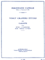 Twenty Great Studies (clarinet)
