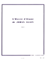 L'oeuvre D'orgue  Volume 1  Rev 2001