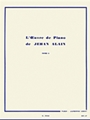 L'oeuvre De Piano Vol.1 (piano Solo)