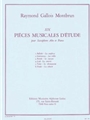 Six Pieces Musicales D'etude Pour Saxophone Alto Et Piano