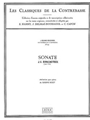 Sonata (classiques No.45) (double Bass & Piano)