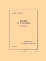 Jacques Casterede - Flutes En Vacances Pour 3 Ou 4 Flutes